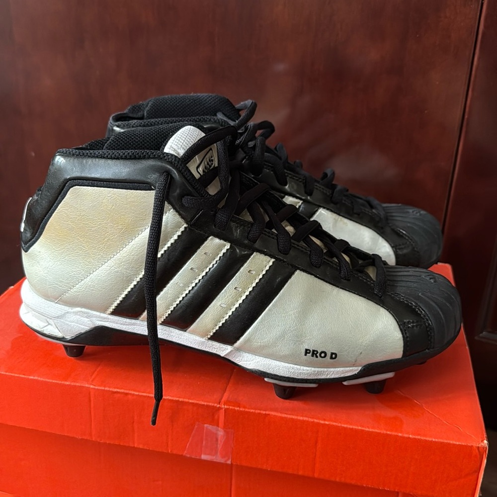 Adidas Pro D Football Cleats Men’s 12 Red